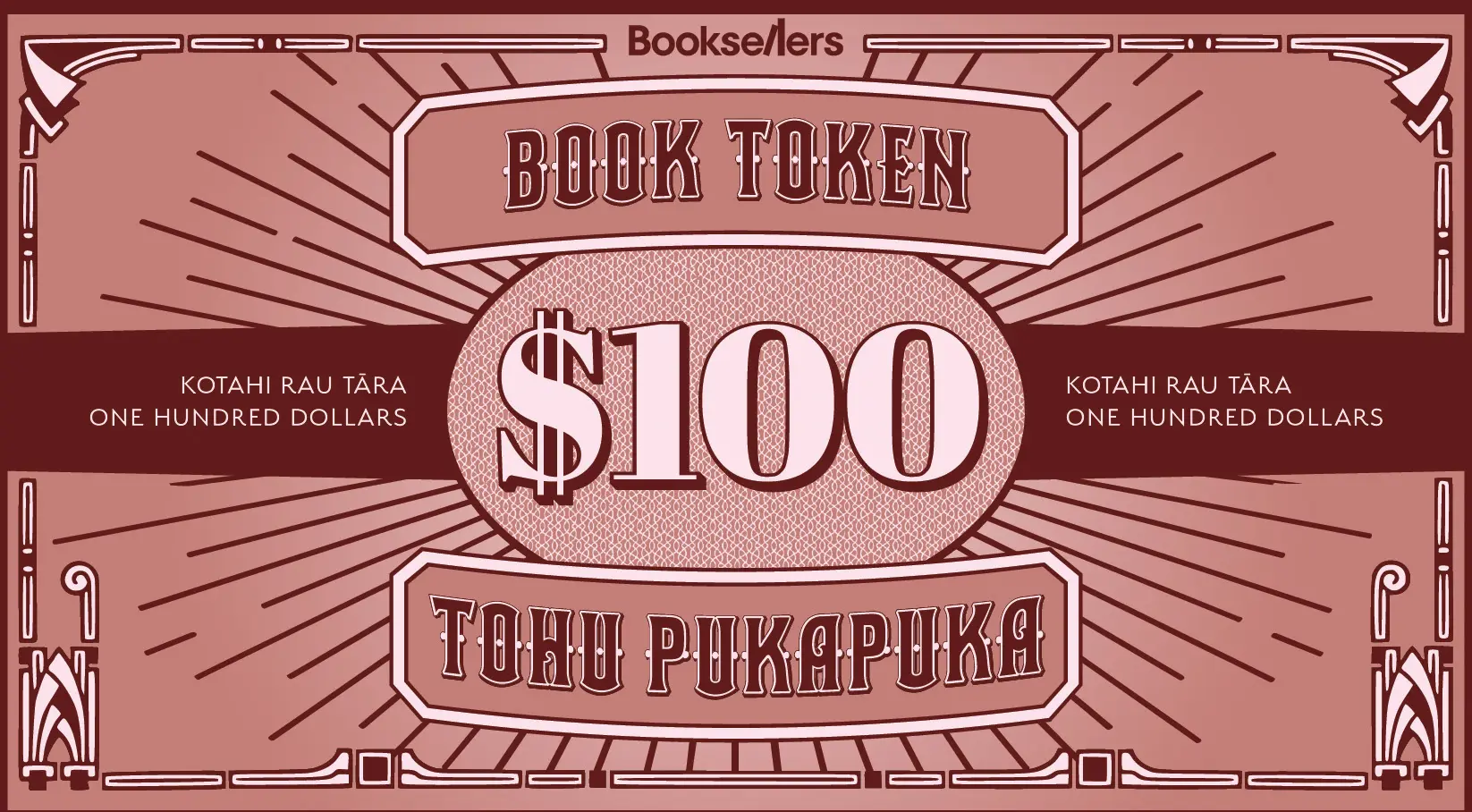 $100 Book Token $100 Book Token