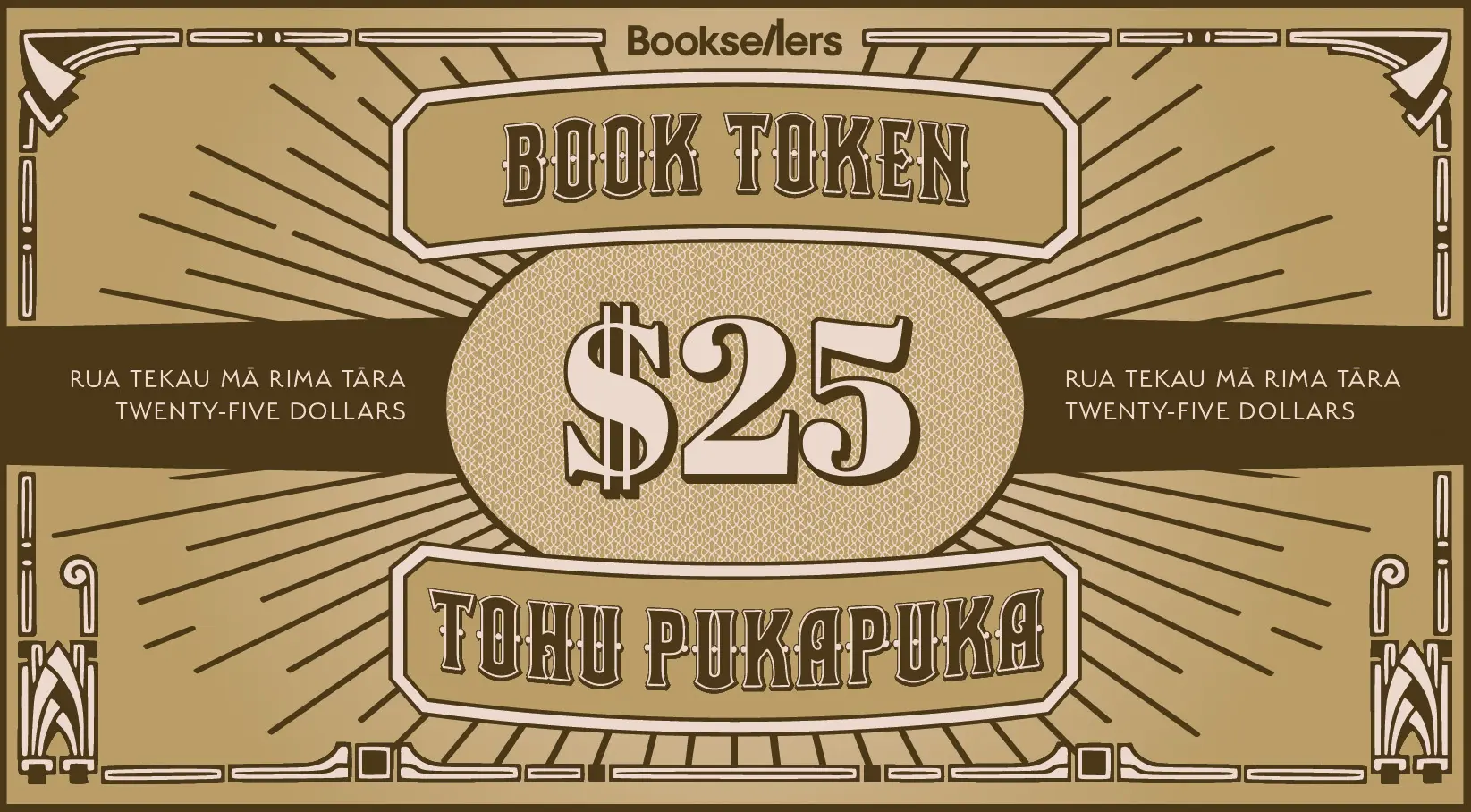 $25 Book Token $25 Book Token